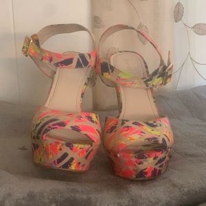 BAMBOO Platform Heels